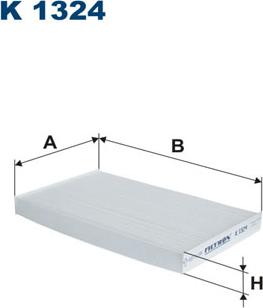 Filtron K1324 - Suodatin, sisäilma inparts.fi