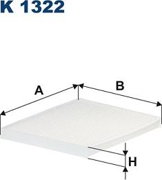 Filtron K 1322 - Suodatin, sisäilma inparts.fi