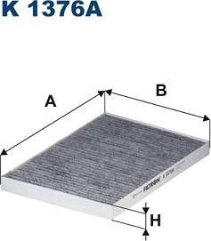 Filtron K 1376A - Suodatin, sisäilma inparts.fi