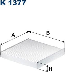 Filtron K 1377 - Suodatin, sisäilma inparts.fi