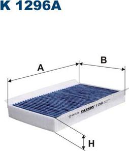 Filtron K1296A - Suodatin, sisäilma inparts.fi