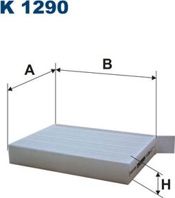 Filtron K1290 - Suodatin, sisäilma inparts.fi