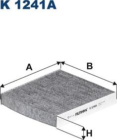 Filtron K1241A - Suodatin, sisäilma inparts.fi