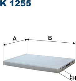 Filtron K1255 - Suodatin, sisäilma inparts.fi