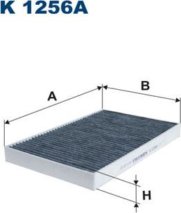 Filtron K1256A - Suodatin, sisäilma inparts.fi