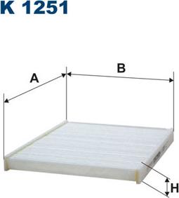 Filtron K1251 - Suodatin, sisäilma inparts.fi