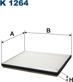 Filtron K1264 - Suodatin, sisäilma inparts.fi