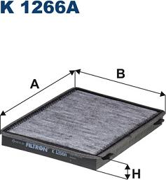 Filtron K 1266A - Suodatin, sisäilma inparts.fi