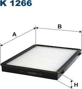 Filtron K1266 - Suodatin, sisäilma inparts.fi