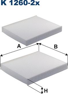 Filtron K 1260-2x - Suodatin, sisäilma inparts.fi