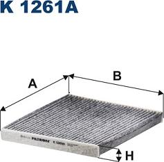 Filtron K 1261A - Suodatin, sisäilma inparts.fi