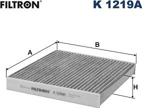 Filtron K 1219A - Suodatin, sisäilma inparts.fi