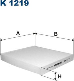 Filtron K1219 - Suodatin, sisäilma inparts.fi