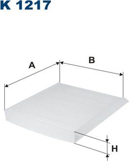 Filtron K1217 - Suodatin, sisäilma inparts.fi