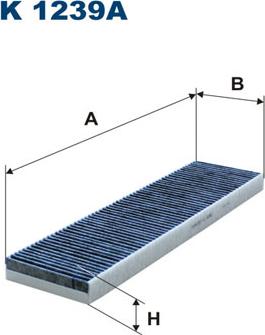 Filtron K1239A - Suodatin, sisäilma inparts.fi