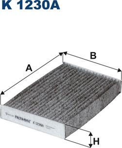 Filtron K 1230A - Suodatin, sisäilma inparts.fi