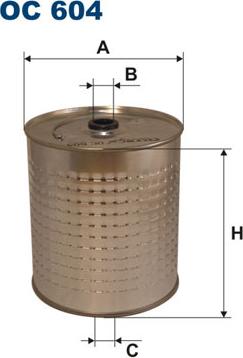 Filtron OC604 - Öljynsuodatin inparts.fi