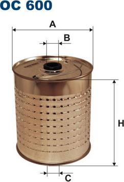 Filtron OC600 - Öljynsuodatin inparts.fi