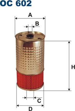 Filtron OC602 - Öljynsuodatin inparts.fi