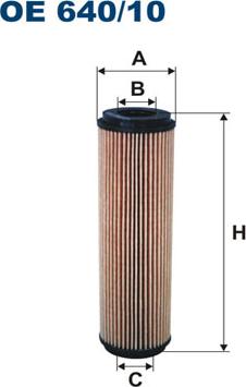 Filtron OE640/10 - Öljynsuodatin inparts.fi