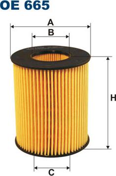 Filtron OE665 - Öljynsuodatin inparts.fi