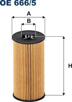 Filtron OE 666/5 - Öljynsuodatin inparts.fi