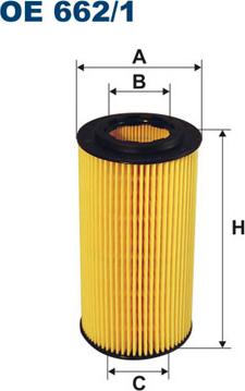 Filtron OE662/1 - Öljynsuodatin inparts.fi