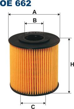 Filtron OE662 - Öljynsuodatin inparts.fi