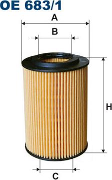 Filtron OE683/1 - Öljynsuodatin inparts.fi