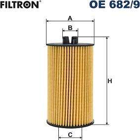 Filtron OE 682/9 - Öljynsuodatin inparts.fi