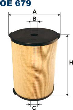 Filtron OE679 - Öljynsuodatin inparts.fi