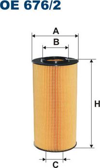 Filtron OE676/2 - Öljynsuodatin inparts.fi