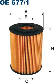 Filtron OE677/1 - Öljynsuodatin inparts.fi