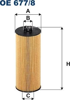 Filtron OE 677/8 - Öljynsuodatin inparts.fi