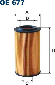 Filtron OE677 - Öljynsuodatin inparts.fi