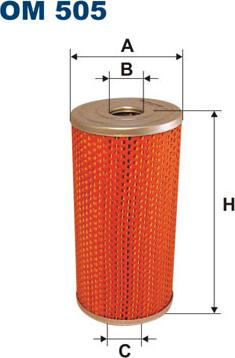 Filtron OM505 - Öljynsuodatin inparts.fi