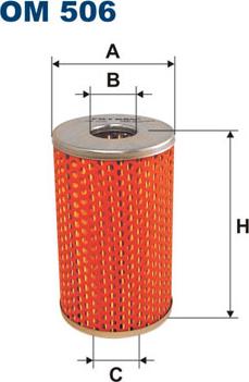 Filtron OM506 - Öljynsuodatin inparts.fi