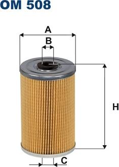 Filtron OM508 - Öljynsuodatin inparts.fi