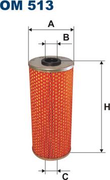 Filtron OM513 - Öljynsuodatin inparts.fi