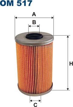 Filtron OM517 - Öljynsuodatin inparts.fi