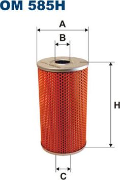 Filtron OM585H - Suodatin, työhydrauliikka inparts.fi