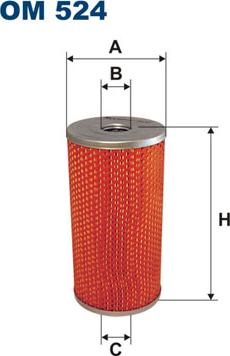 Filtron OM524 - Öljynsuodatin inparts.fi