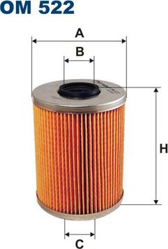 Filtron OM522 - Öljynsuodatin inparts.fi