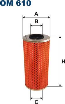 Filtron OM610 - Öljynsuodatin inparts.fi