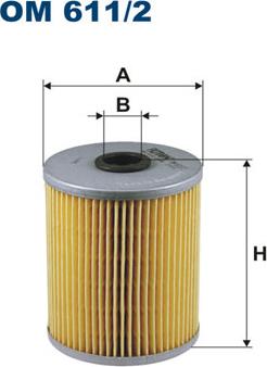 Filtron OM611/2 - Suodatin, työhydrauliikka inparts.fi