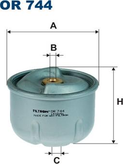 Filtron OR744 - Öljynsuodatin inparts.fi