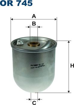 Filtron OR745 - Öljynsuodatin inparts.fi