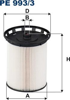 Filtron PE 993/3 - Polttoainesuodatin inparts.fi