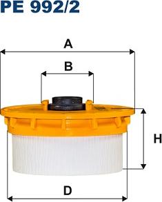 Filtron PE 992/2 - Polttoainesuodatin inparts.fi