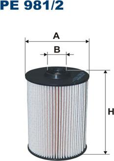 Filtron PE981/2 - Polttoainesuodatin inparts.fi